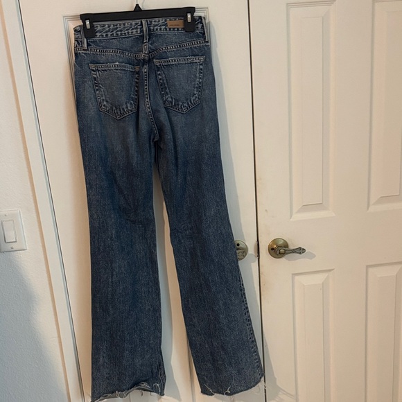 GRLFRND Classic Blue Flare Jeans - Picture 4 of 6